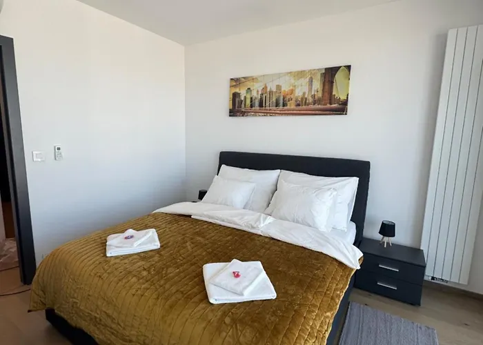 Appartement Eurovea Tower 31 Floor Sky Bratislava